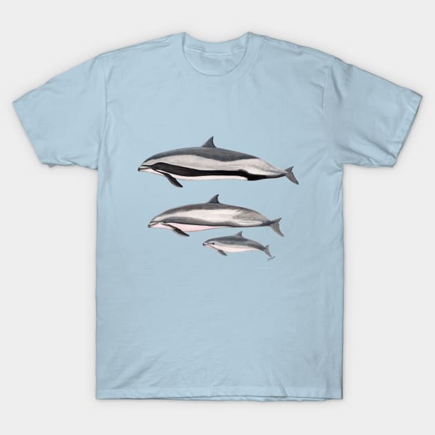 Fraser´s dolphins T-Shirt by chloeyzoard